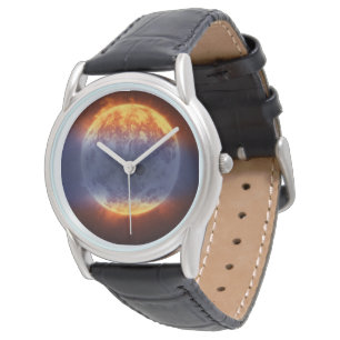 Montre Nuage De Gaz Hydrogène Au Large De L'Exoplanète Gj
