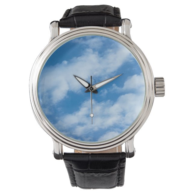 Montre Nuages dans le ciel (devant)