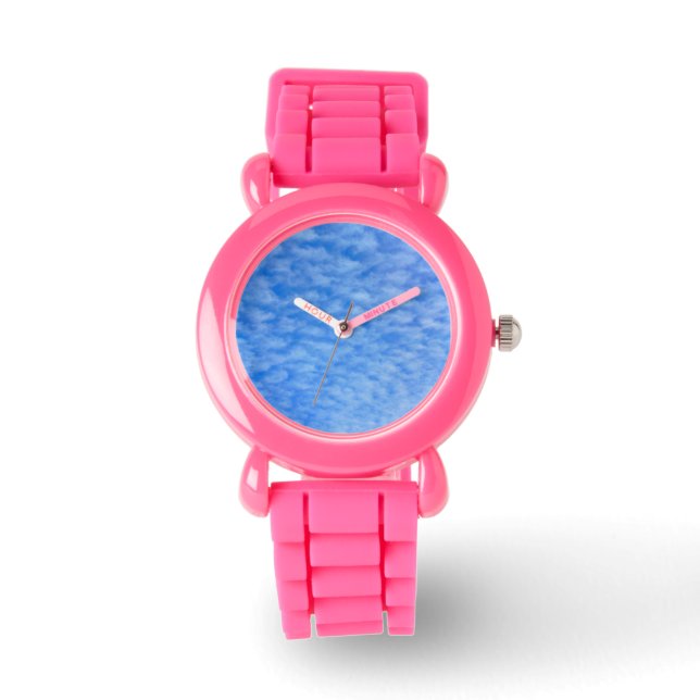 Montre Nuages Uniques (Recto)