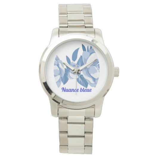 Montre Nuance bleue (devant)