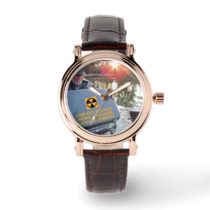 Montre nucléaire de carré parfait de valise de
