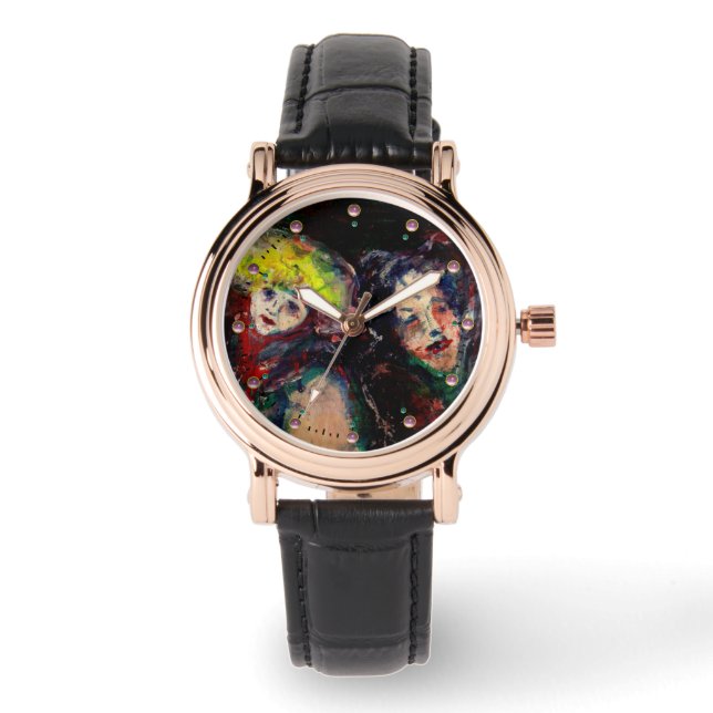 Montre NUIT DE CARNAVAL À VENISE Mascarade Vénitienne Mas (Recto)