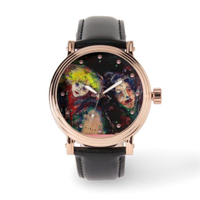 Montre NUIT DE CARNAVAL À VENISE Mascarade Vénitienne Mas (Recto)