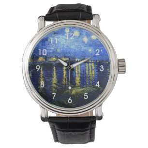 Montre Nuit étoilée au-dessus du Rhône par van Gogh
