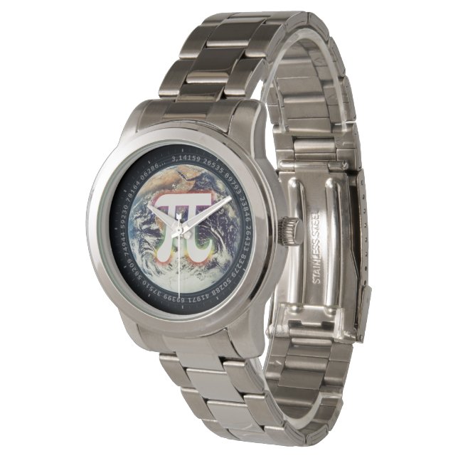 Montre Numéro Pi sur Terre | GEEK (Incliné)