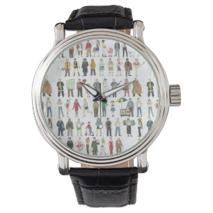 Montre NYC People New York City Brooklyn Manhattan Watch
