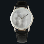 Montre Objets mystiques - Gris<br><div class="desc">Objets mystiques III par Joyce Combs. Design gris doux dans des tons variés.</div>