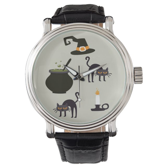 Montre Objets sorciers Halloween (devant)