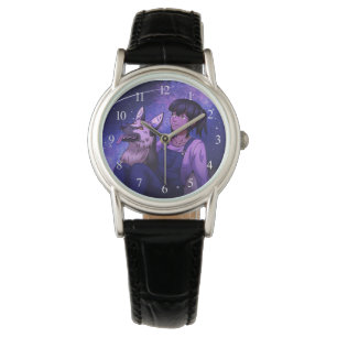 Montre Observation des étoiles avec un chien