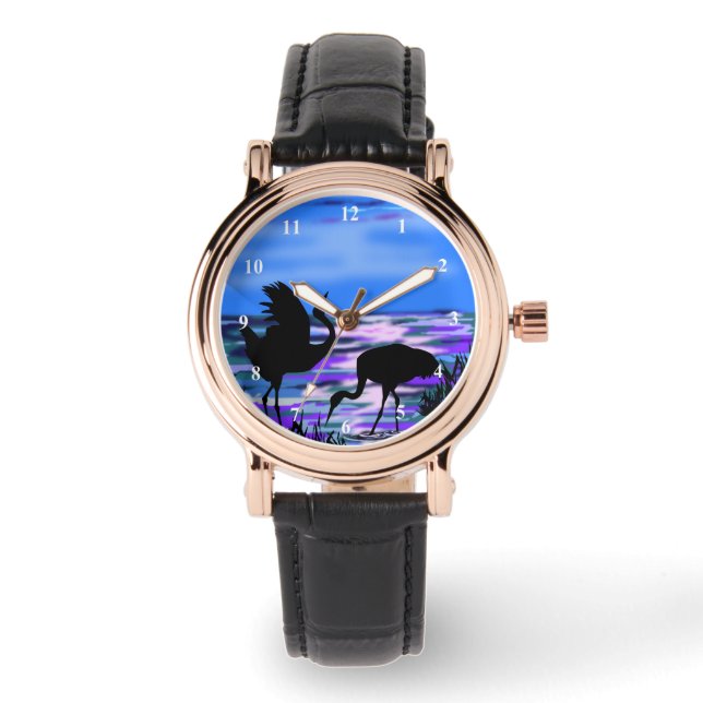 Montre Observation des grues (Recto)