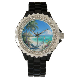 Montre Ocean Paradise - Plage tropicale Oasis
