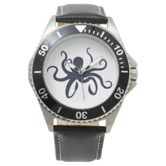 MONTRE OCTOPUS. OCTOPUS NOIR.