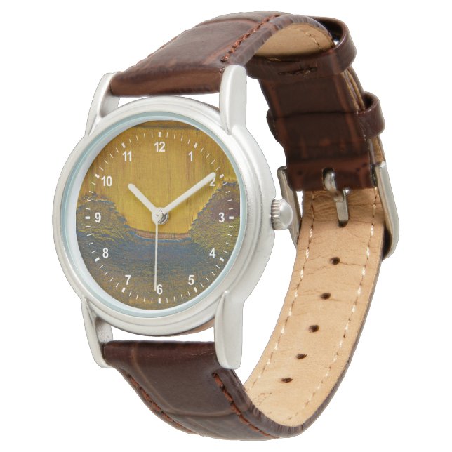 Montre Œil de tigre Marra Mamba (Incliné)