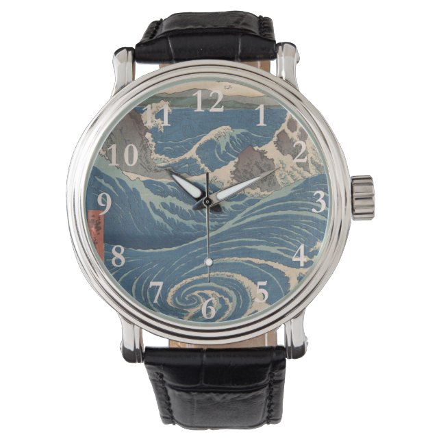 Montre Oeuvre japonaise de Naruto Whirlpool (devant)