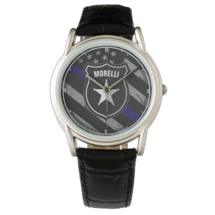 Montre Officier de police Shérif Cop Flag