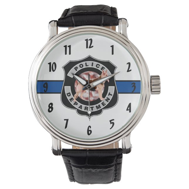 Montre Officiers de police et de police (devant)