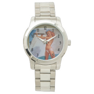 Montre Oh rétros pin-up vintages