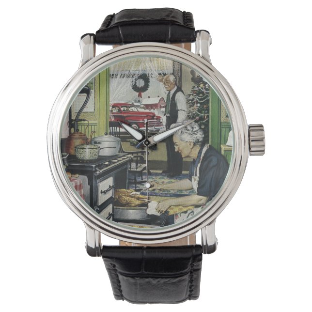 Montre Old Fashioned Vintage Home Kitchen Christmas (devant)