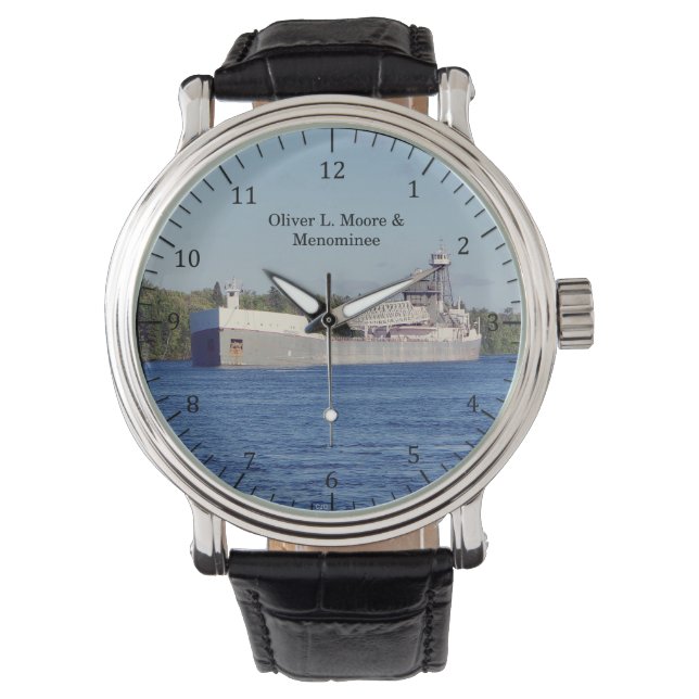 Montre Oliver L. Moore & Menominee (devant)
