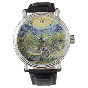 Montre Oliviers aux Alpilles par Vincent van Gogh