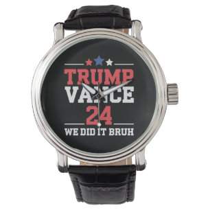 Montre On a réussi, mec, on a gagné Trump Vance 47e