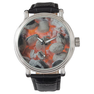 Montre Oncle Tony's BBQ Charcoal Briquettes Wrist Watch