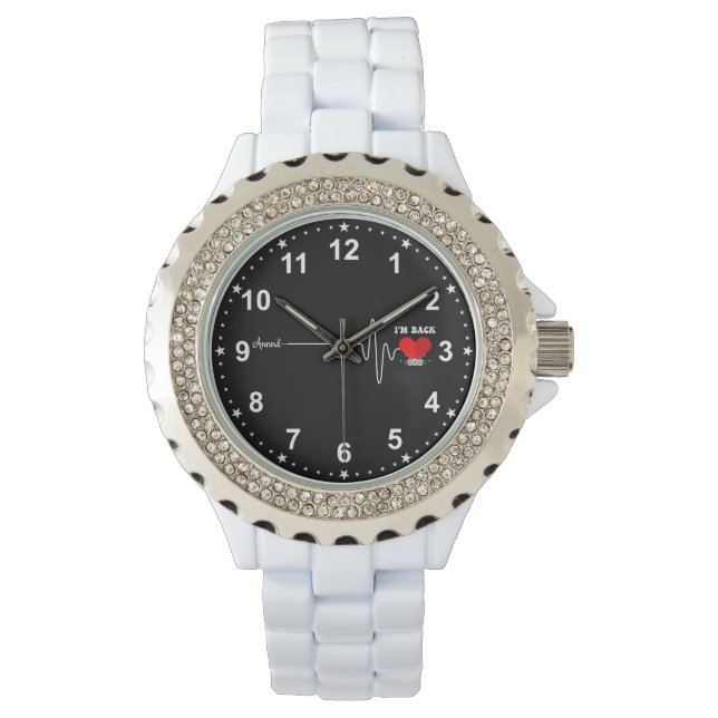 Montre  Open Heart Bypass Surgery Heart Attack Survivor (devant)