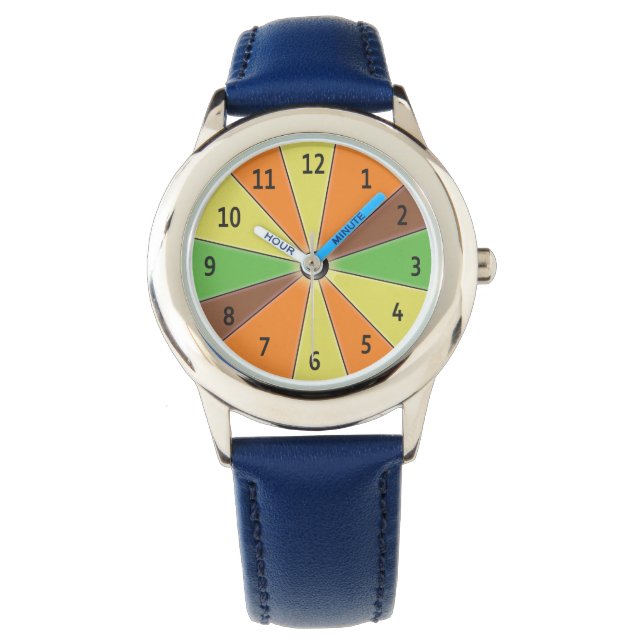 Montre Orange (devant)