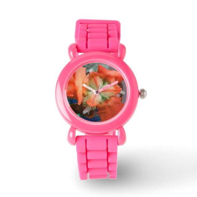 Montre Orange Iris (Recto)
