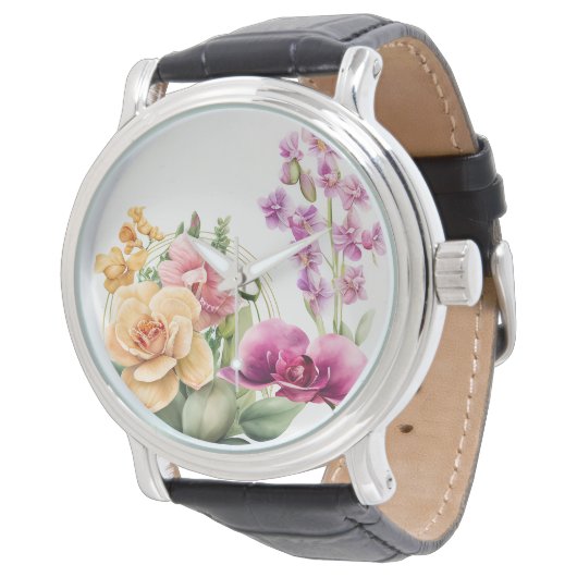 Montre Orchidée Blast  (Incliné)