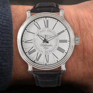 Montre Ordination à la prêtrise Personnalisée