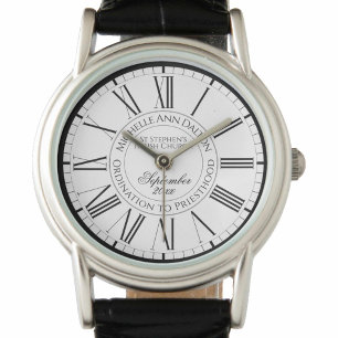Montre Ordination à la prêtrise Veille personnalisée