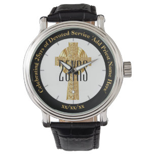 Montre Ordination du cadeau du prêtre Anniversaire commém