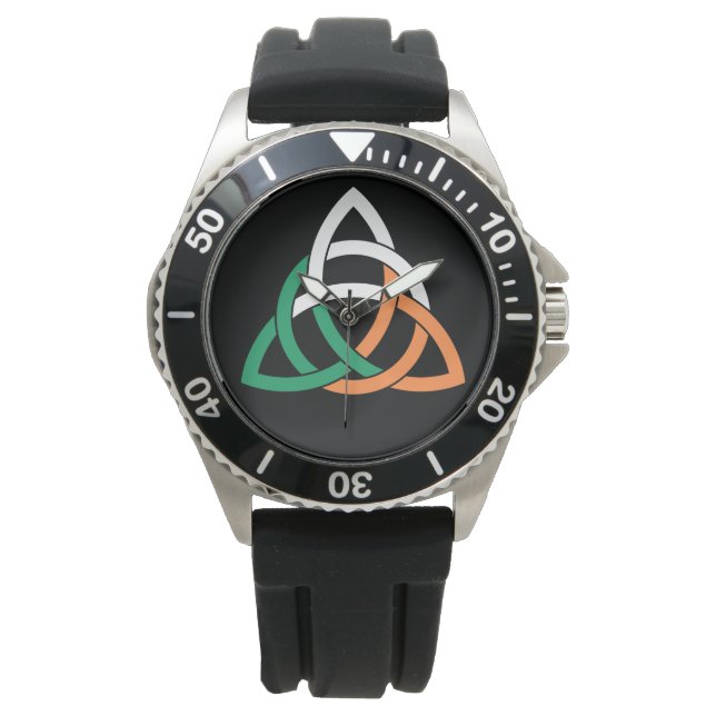 Montre Original Triquetra cercle noeud céleste Irlande Dr (devant)