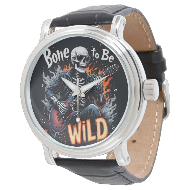 Montre Os pour être sauvage Skeleton Watch (Incliné)