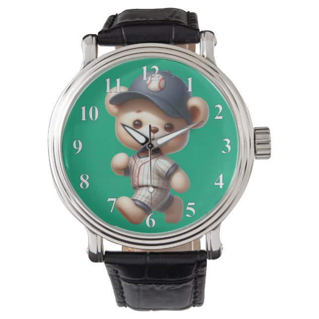 Montre Ours de baseball 1 (devant)