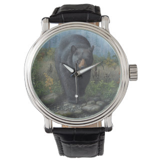 Montre Ours noir masculin