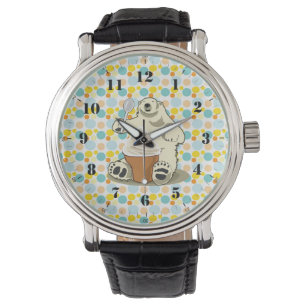 Montre ours polaire et glace