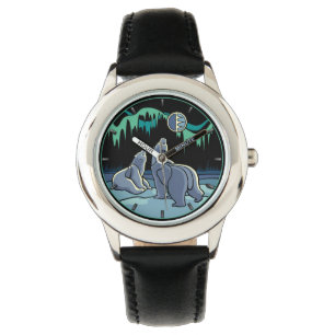 Montre Ours polaire Observateur Faune Art Ours Ours Montr