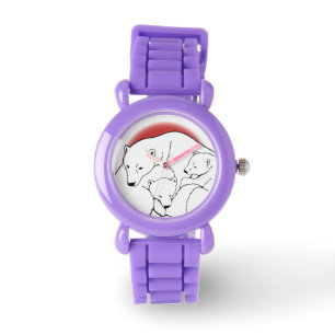 Montre Ours Polaire Observez Ours Faune Ours Cubs Regarde