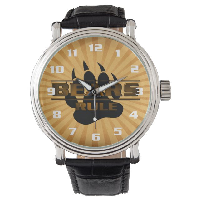 Montre Ours Pride Ours Règle Ours Paw (devant)
