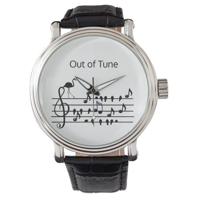 Montre Out of Tune Flamingo (devant)