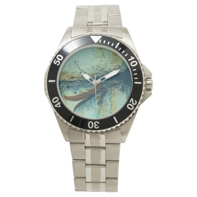 Montre Outrigger hawaïen dans la tempête (devant)