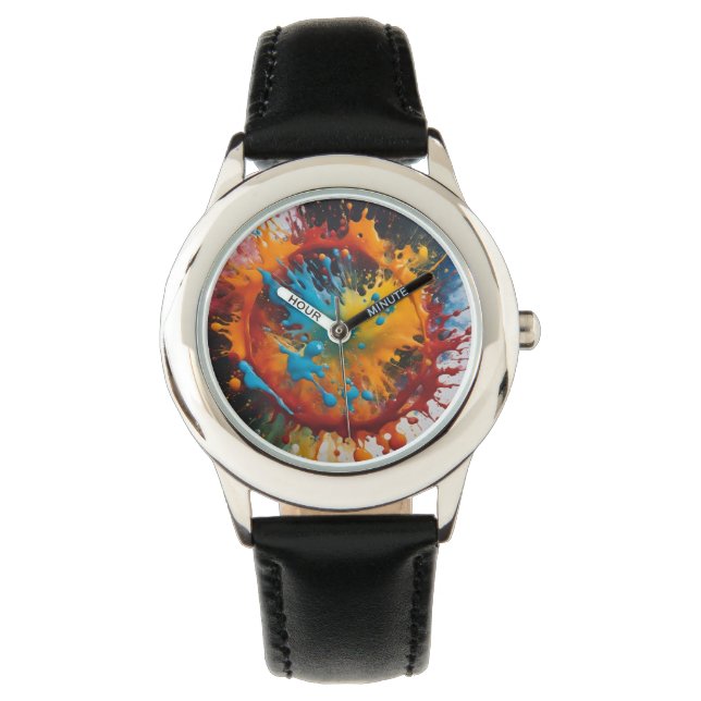 Montre Paint splash (devant)