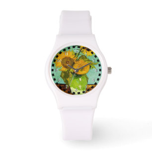 Montre Painting de Van Gogh, Sunflowers