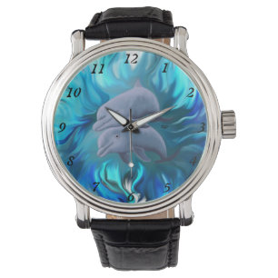 Montre Paire de dauphins