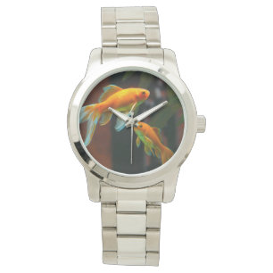 Montre Paires du poisson rouge chanceux