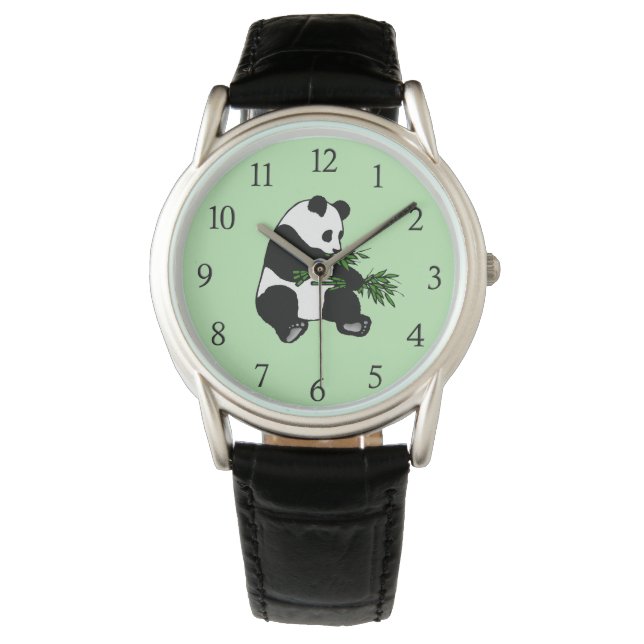 Montre Panda Green géant (devant)