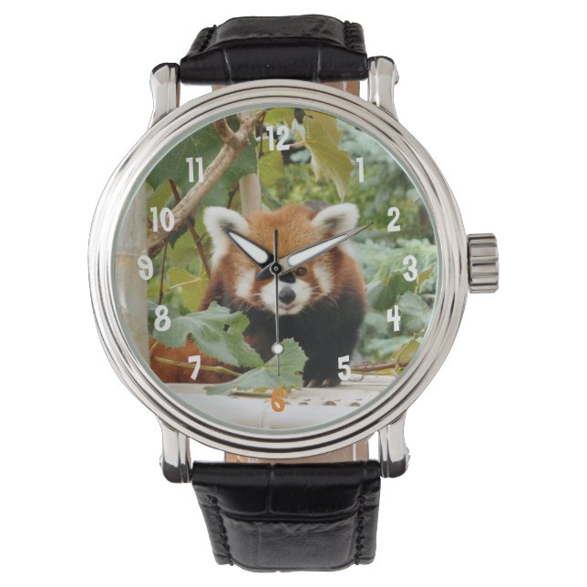 Montre Panda rouge (devant)