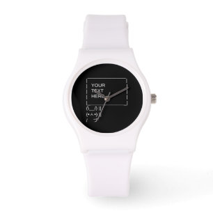 Montre Panneau de protestation Bunny / Art texte ASCII pe